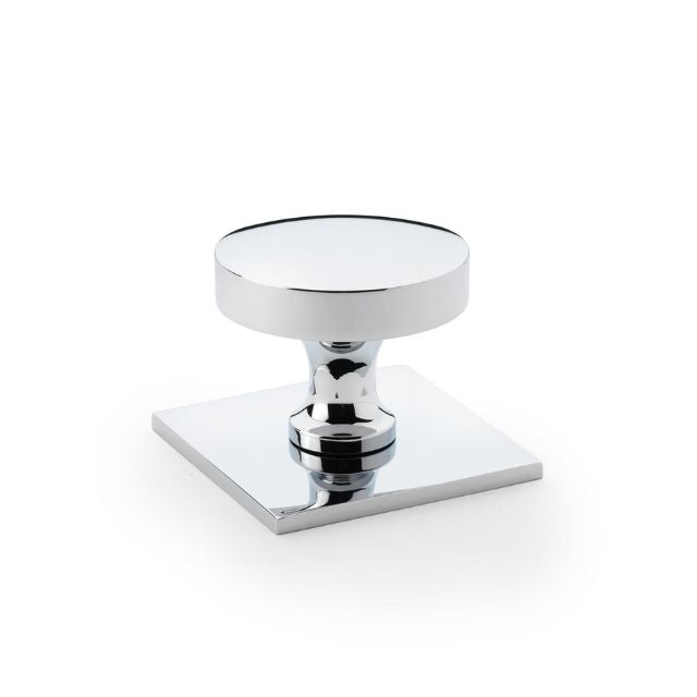 Castella Hastings 38mm Knob on Backplate Polished Chrome