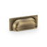 Castella Hastings 96mm Cup Pull Aged Brass 802.096.46 - The Blue Space