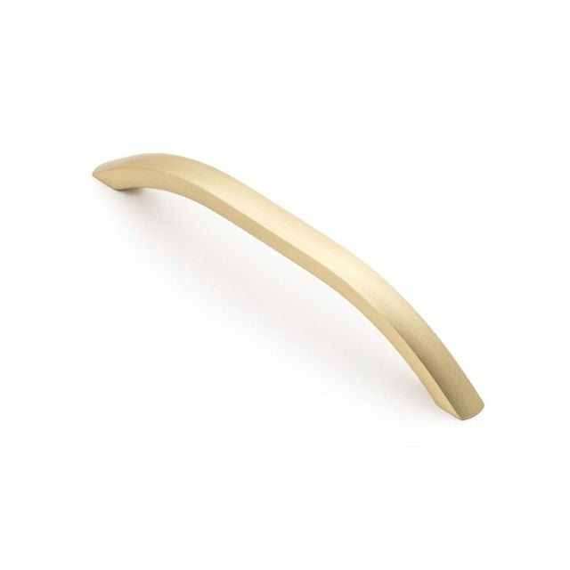 Castella Leaf Handle Brushed Brass