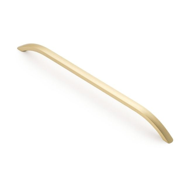 Castella Leaf Handle Brushed Brass