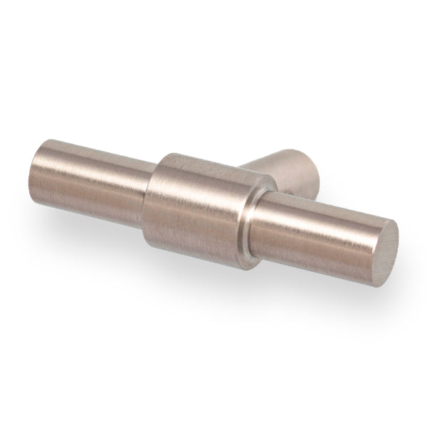 Castella Coast T-Knob Satin Stainless Steel 50mm