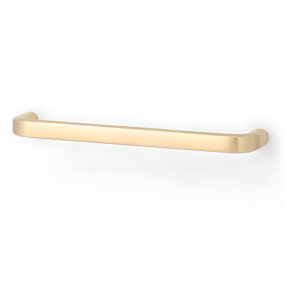 Castella Reed Handle Satin Brass