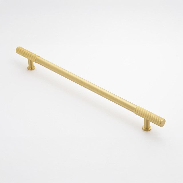 Castella Ridge Handle  Satin Brass