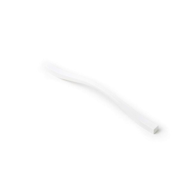 Castella Dune Curved Wave Handle Matte White