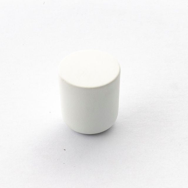 Castella Urbane 25mm Round Knob Matte White
