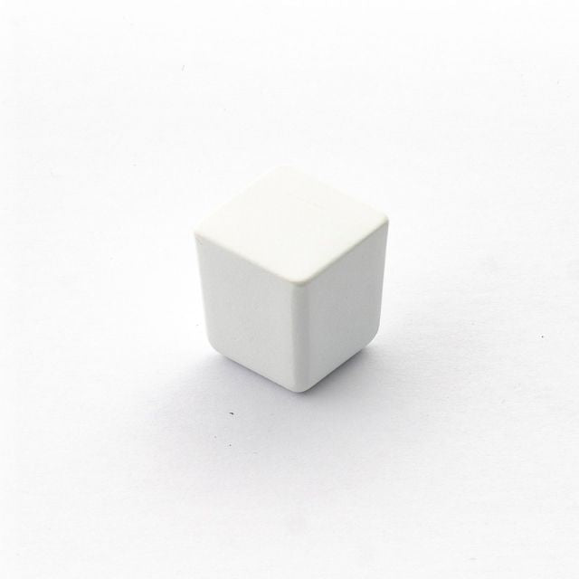 Castella Urbane 25mm Square Knob Matte White