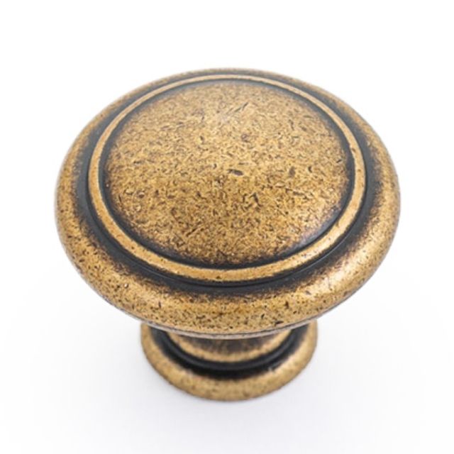 Castella Windsor 30mm Knob  Antique Brass 150.030.03 - The Blue Space