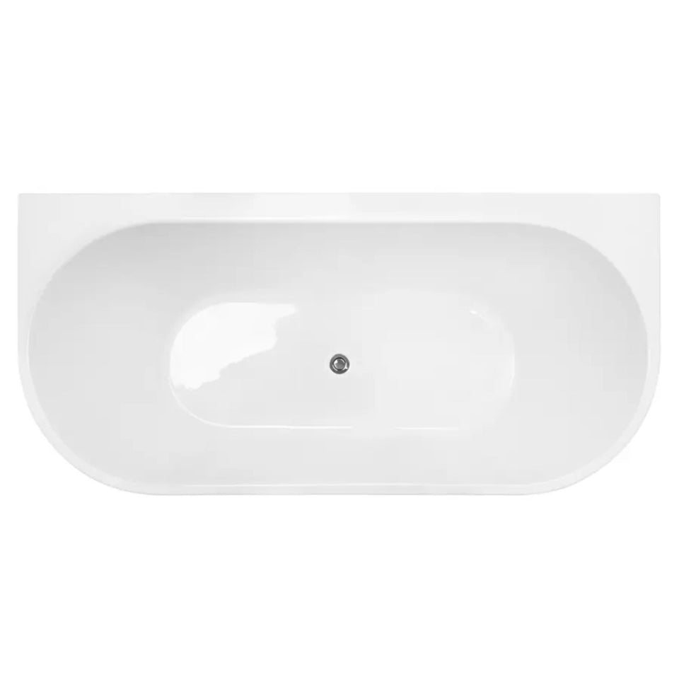 Decina Alegra 1700 Back-To-Wall Freestanding Bath