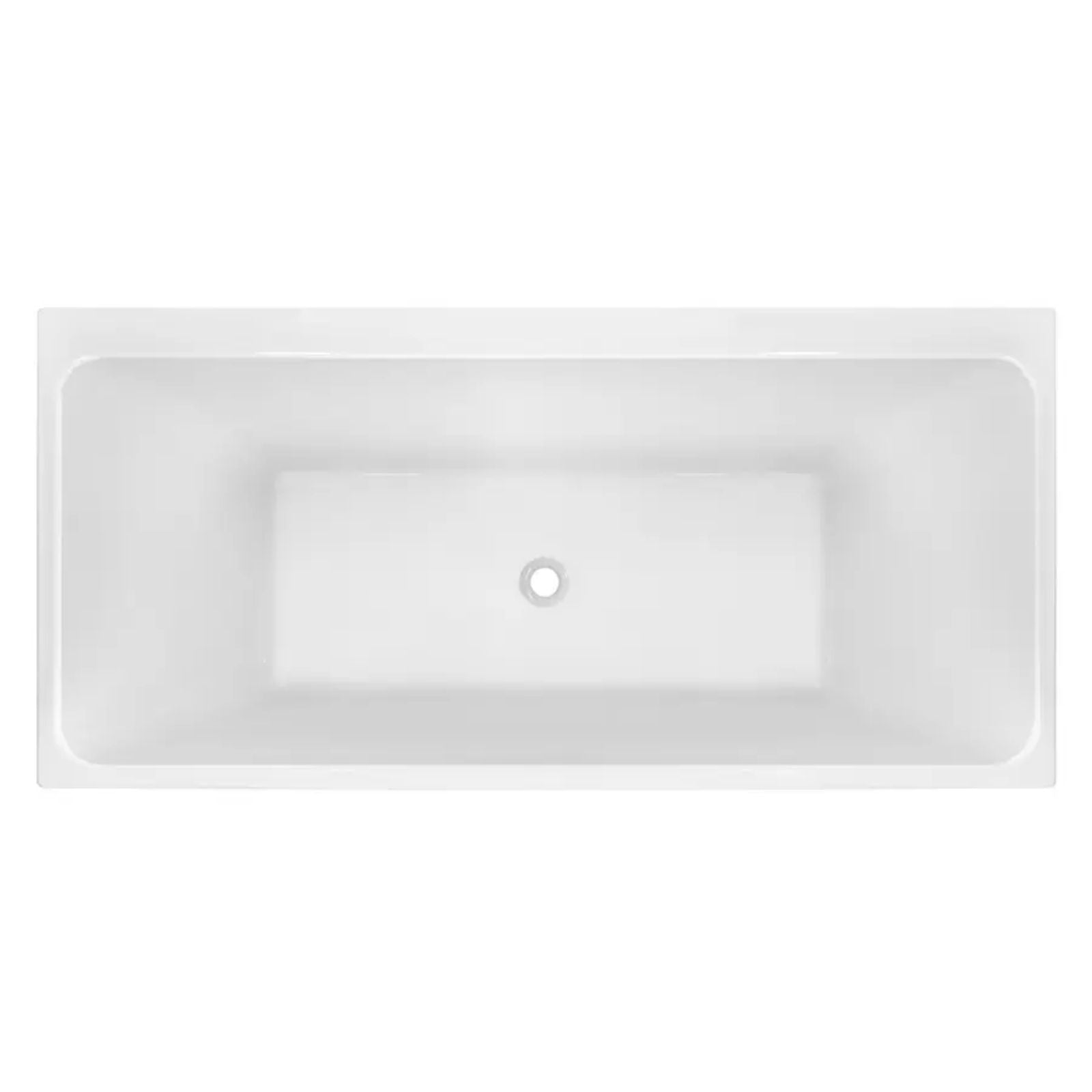 Decina Bianco Back-to-Wall / Corner Freestanding Bath 1400mm BI1400W - The Blue Space