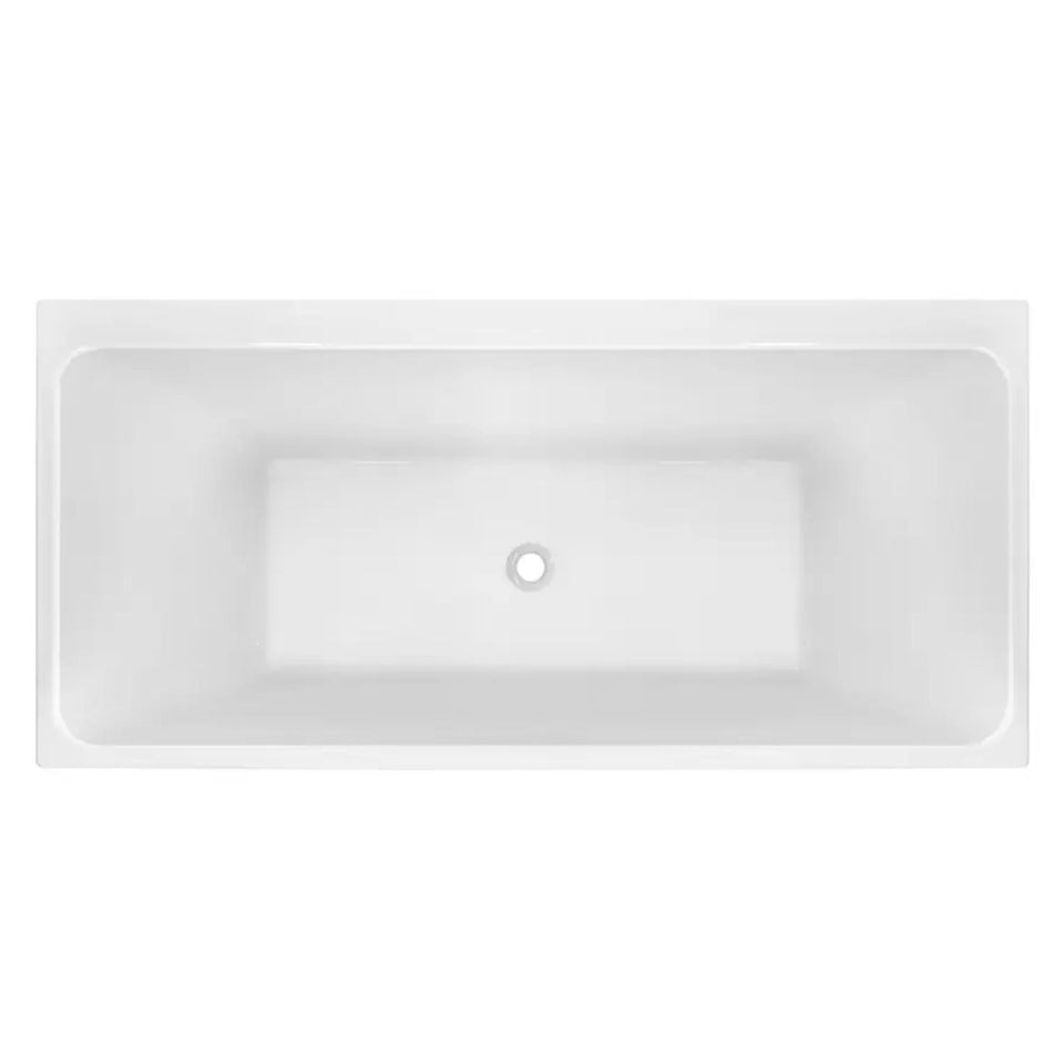 Decina Bianco Back-to-Wall / Corner Freestanding Bath 1700mm