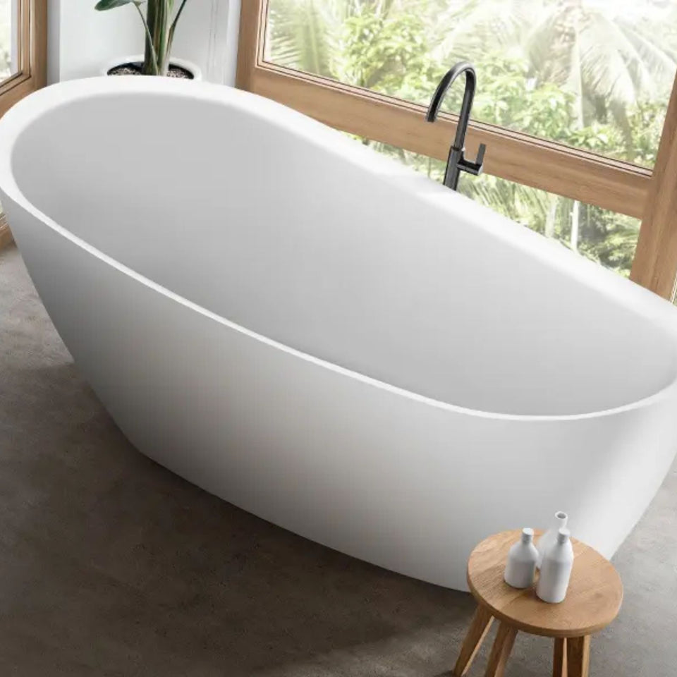 Decina Caval 1680 Freestanding Bath with Integrated Overflow