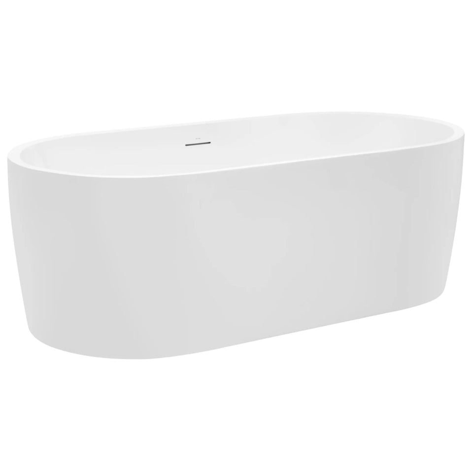 Decina Elisi 1700 Freestanding Bath with Integrated Overflow