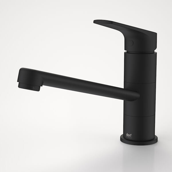 Dorf Kip Sink Mixer Black