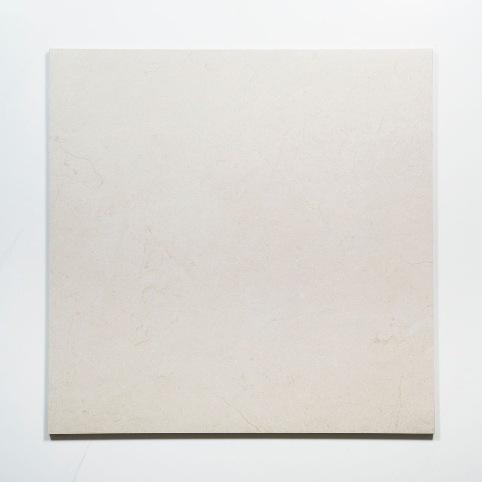 Drift Ivory Honed Porcelain Tile 600 x 600mm