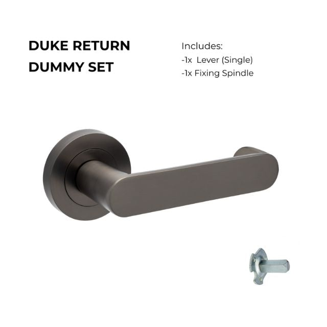 Zanda Duke Return Dummy Lever Graphite Nickel