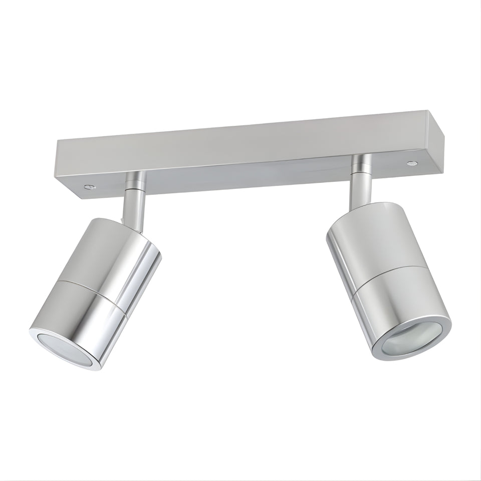 Eglo Fremantle 2 Light Adjustable Outdoor Ceiling Light Titanium