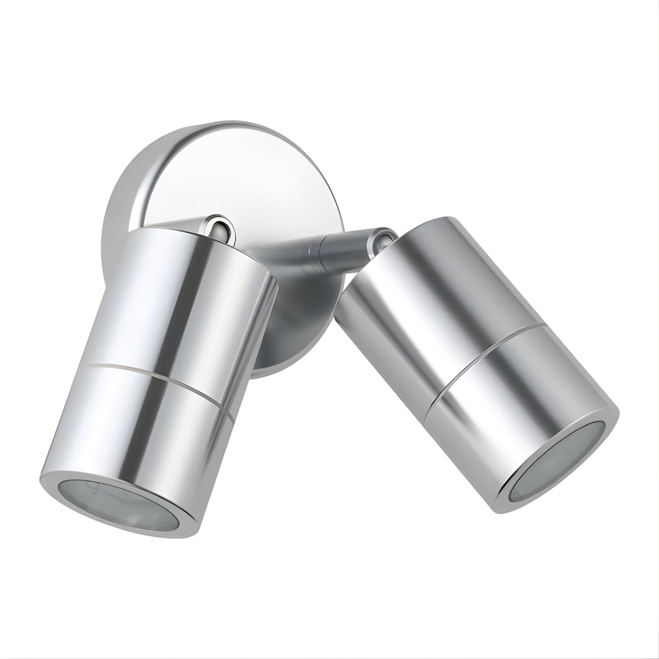 Eglo Fremantle 2 Light Adjustable Outdoor Wall Light Titanium