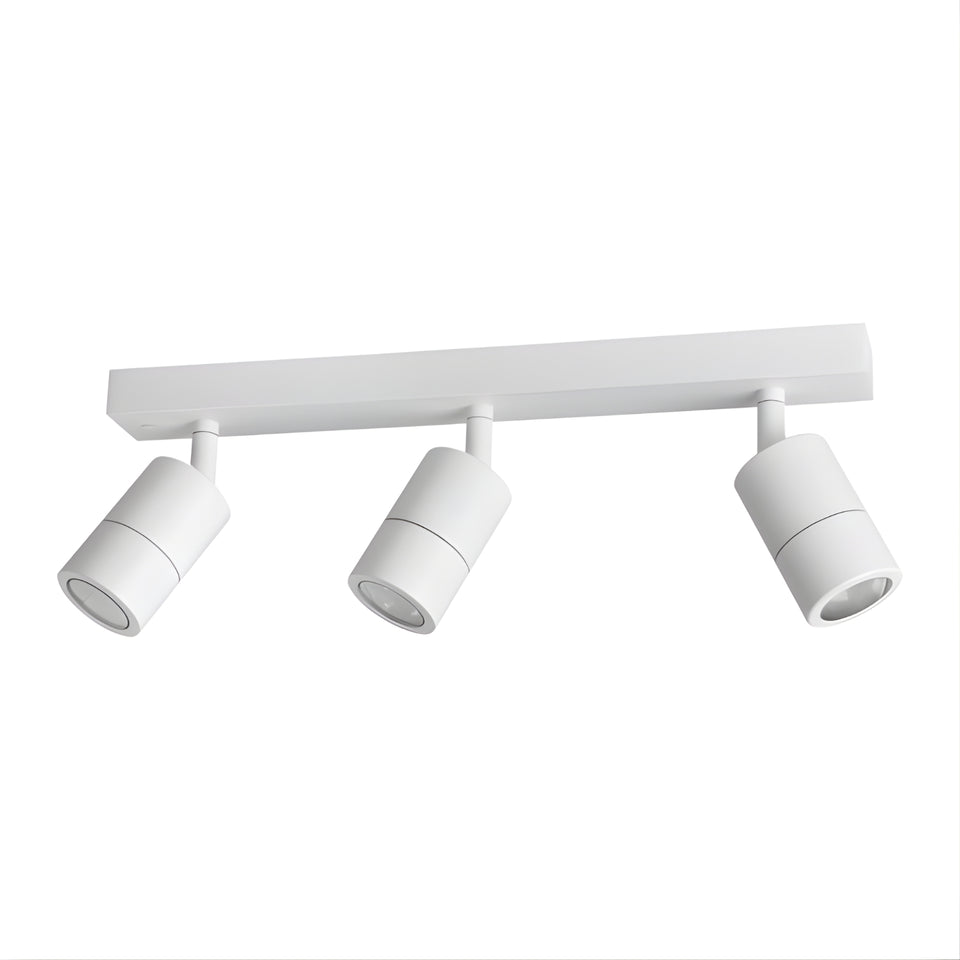 Eglo Fremantle 3 Light Adjustable Outdoor Ceiling Light White