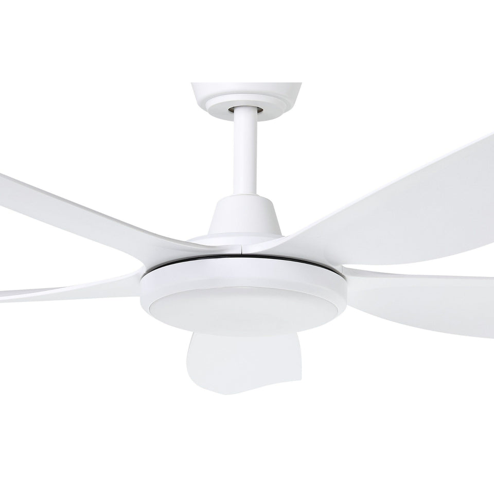 Eglo Miami 48 DC Ceiling Fan with LED Light White