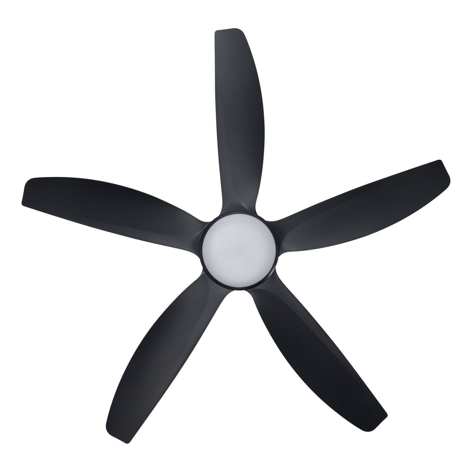 Eglo Miami 52 DC Ceiling Fan with LED Light Black