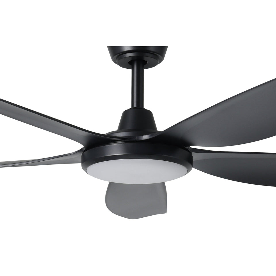 Eglo Miami 52 DC Ceiling Fan with LED Light Black