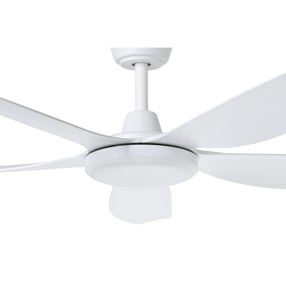 Eglo Miami 52 DC Ceiling Fan with LED Light White