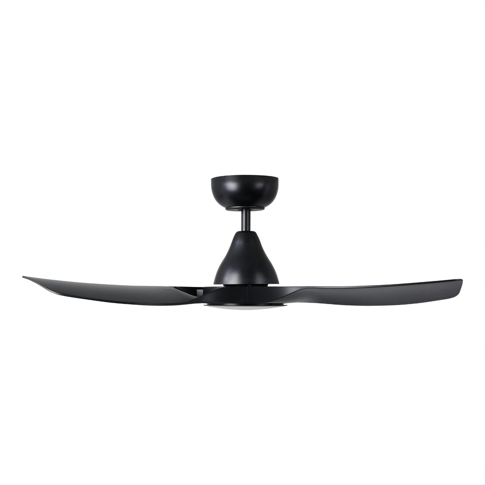 Eglo Surf 40 DC Ceiling Fan with LED Light Black