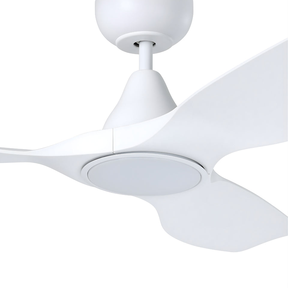 Eglo Surf 40 DC Ceiling Fan with LED Light White