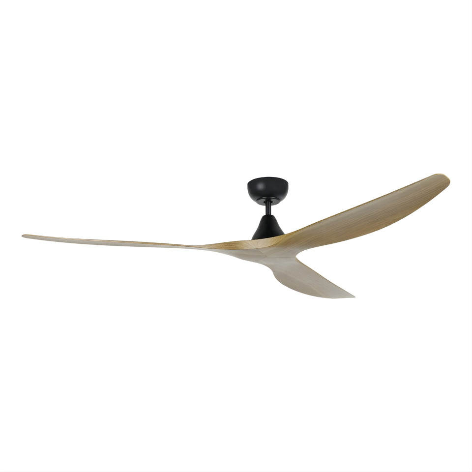 Eglo Surf 72 DC Ceiling Fan Burmese Teak/Black