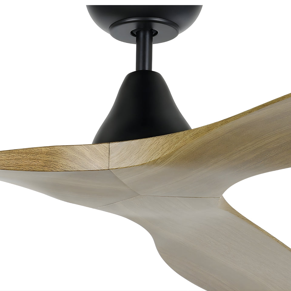 Eglo Surf 72 DC Ceiling Fan Burmese Teak/Black