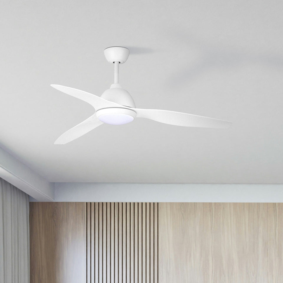 Fanco Breeze 52'' (132cm) AC Ceiling Fan with LED Light - White