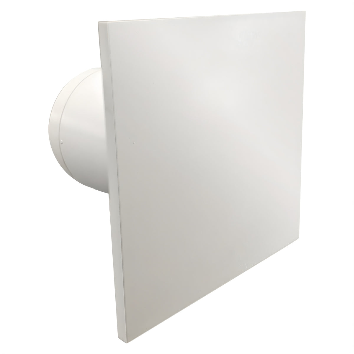 Fanco Dynamic 100mm Duct Square Exhaust Fan Matte White W-EMVUDY11-MWH - The Blue Space