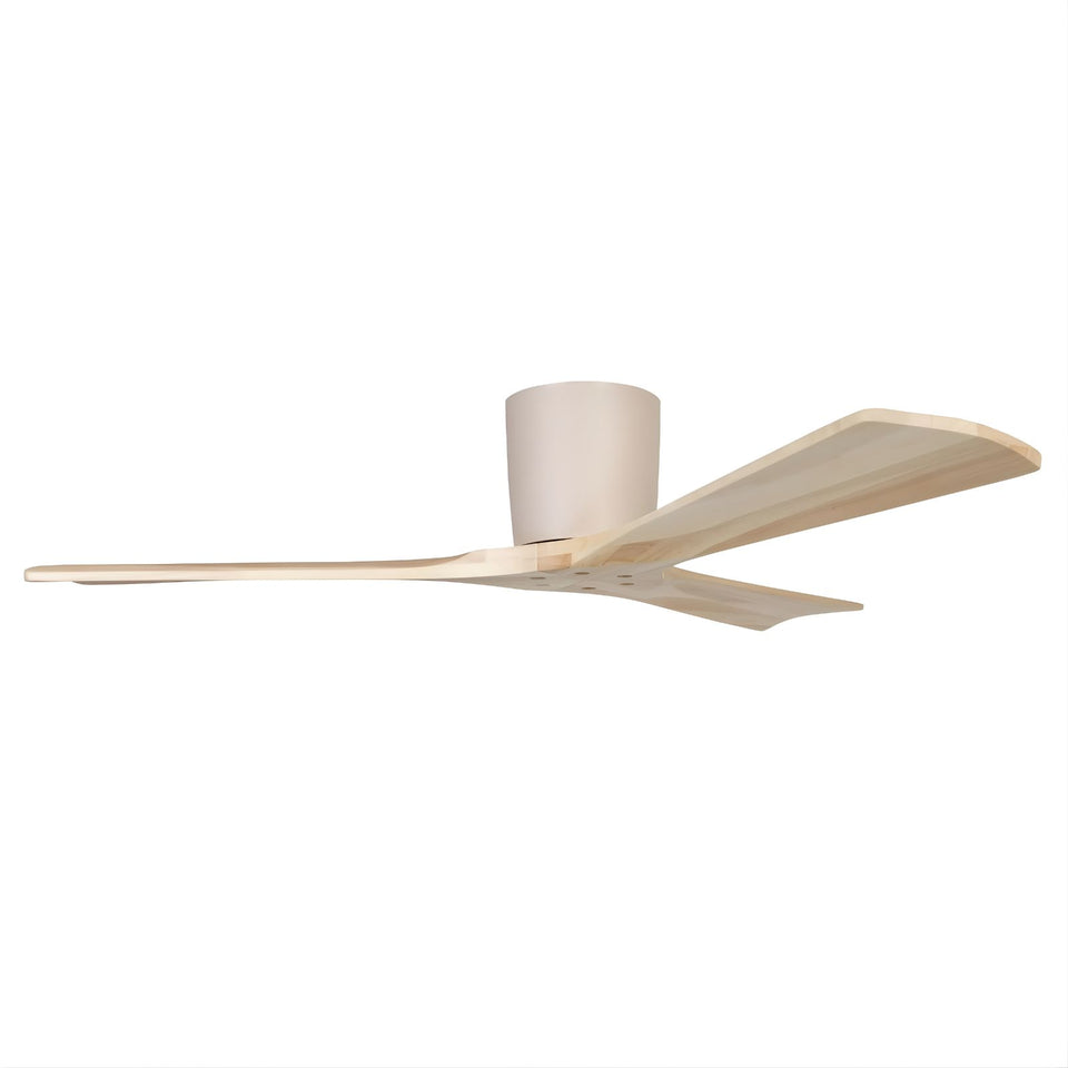Fanco EarthFirst Gaia 48" (122cm) DC Ceiling Fan - Ecru and Natural Timber