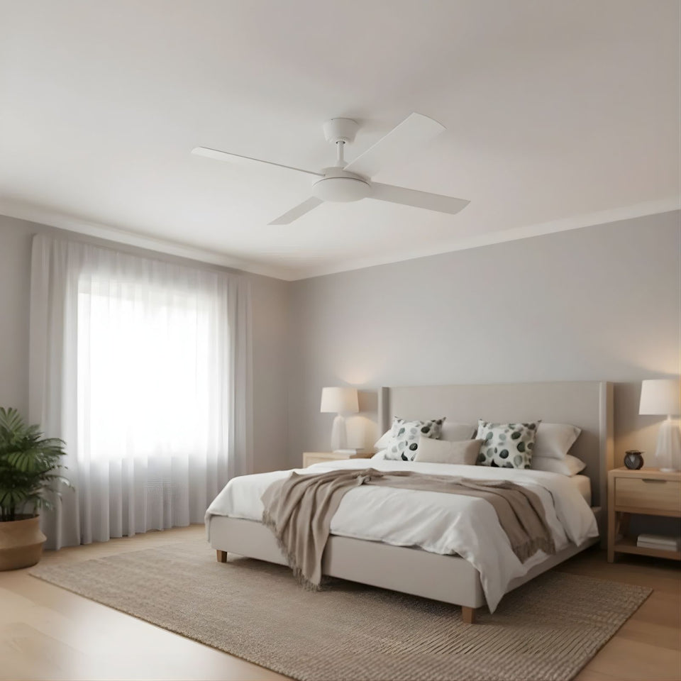 Fanco Eco Silent Pro 48'' (122cm) DC Ceiling Fan White