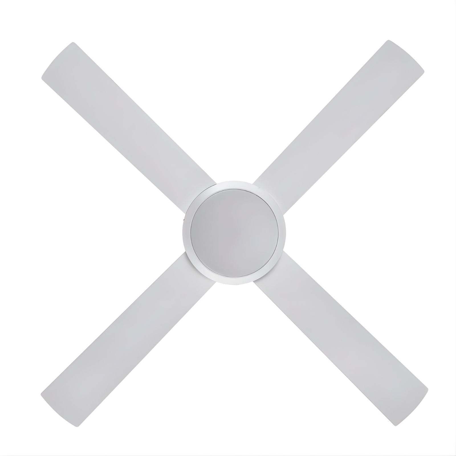 Blades Fanco Eco Silent Pro 52'' (132cm) DC Ceiling Fan with LED Light White F1121/101C - The Blue Space