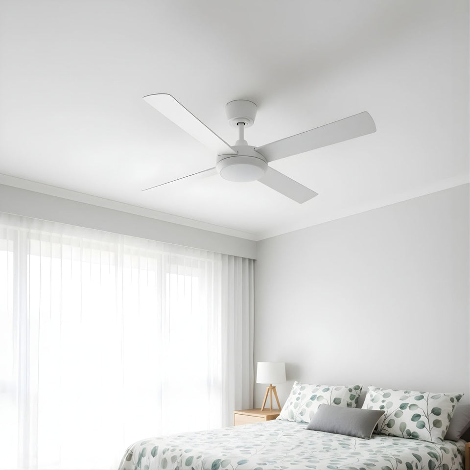 Fanco Eco Silent Pro 52'' (132cm) DC Ceiling Fan with LED Light White