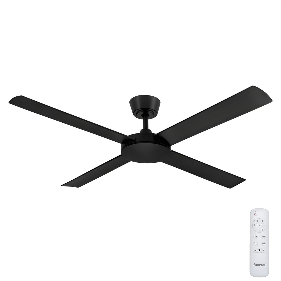 Fanco Eco Silent Pro 56'' (142cm) DC Ceiling Fan Black