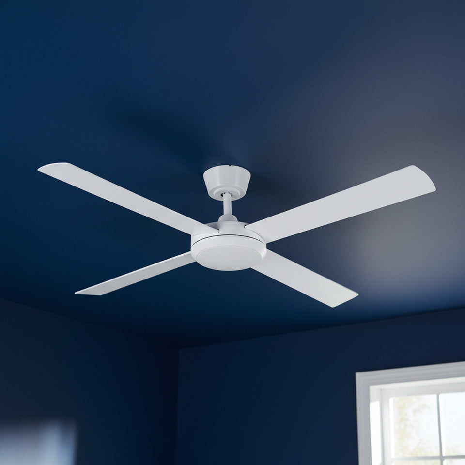 Fanco Eco Silent Pro 56'' (142cm) DC Ceiling Fan with LED Light White