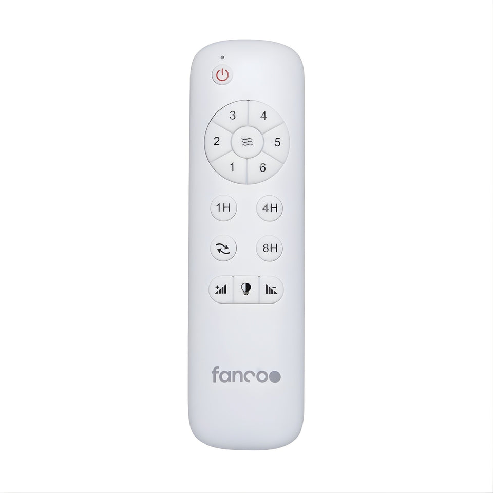 Fanco Eco Silent Pro 56'' (142cm) DC Ceiling Fan with LED Light White