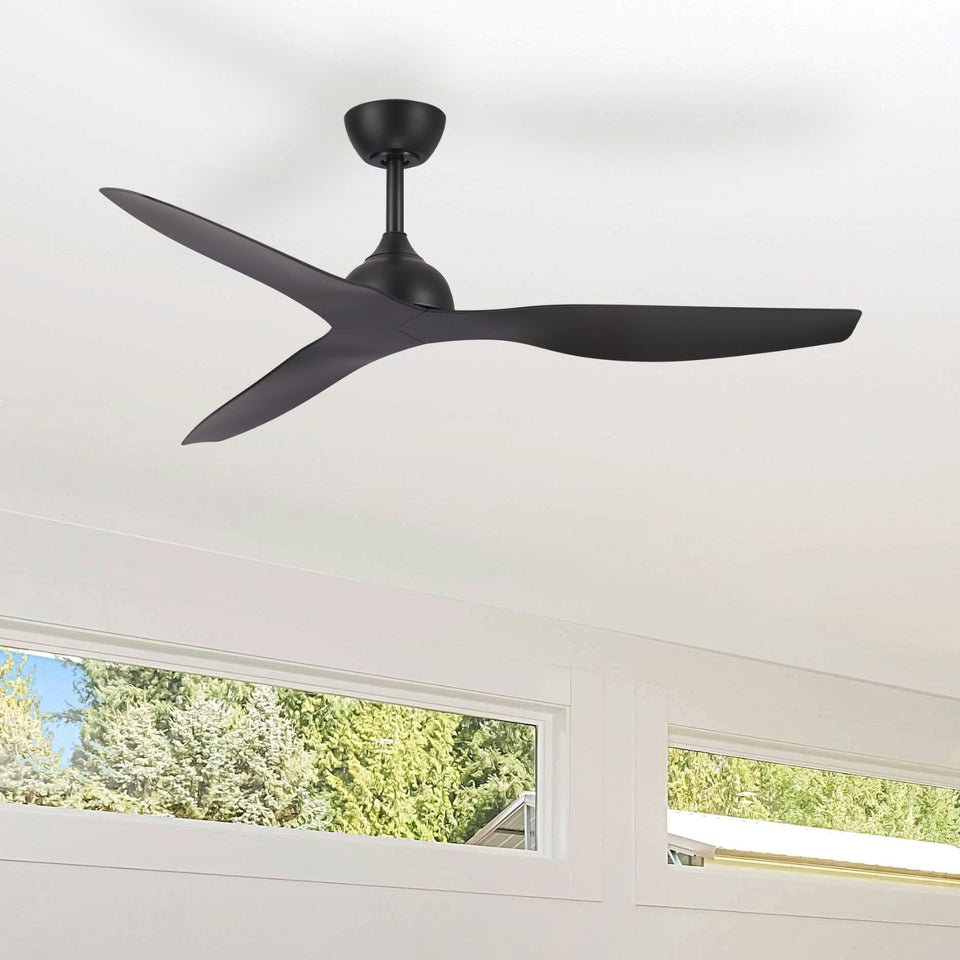 Fanco Eco Style 52'' (132cm) DC Ceiling Fan - Black