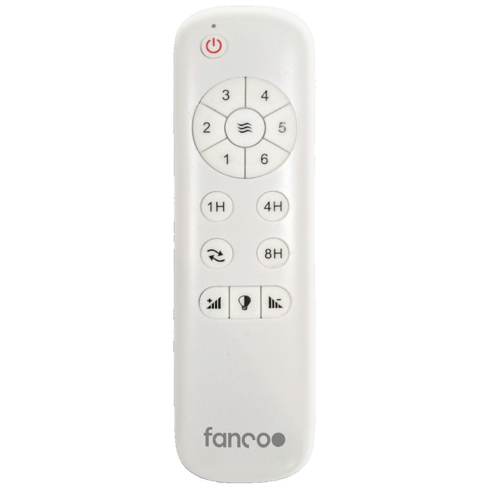 Remote Fanco Flow 52'' (132cm) DC Ceiling Fan with LED Light - Black KF0151/202A - The Blue Space