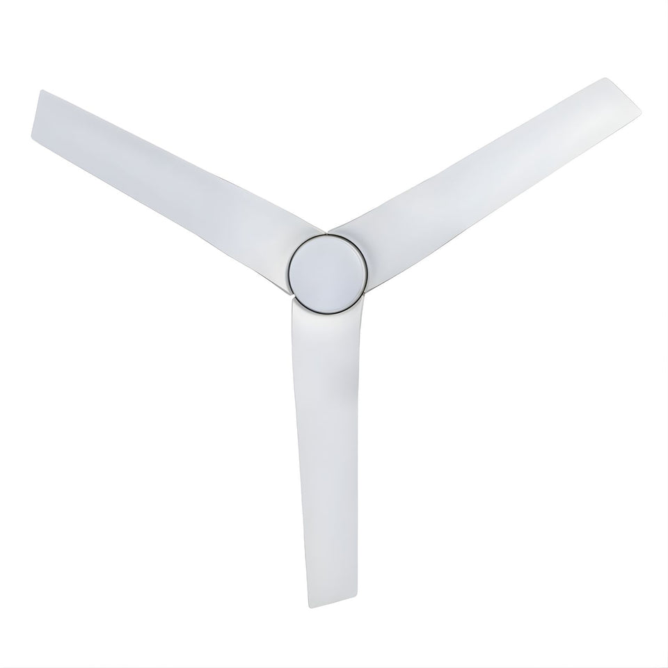 Fanco Flow 52'' (132cm) DC Ceiling Fan with LED Light - White