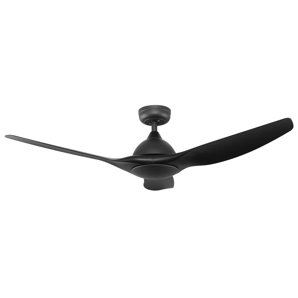 Fanco Horizon High Airflow 52" (132cm) DC Ceiling Fan - Black