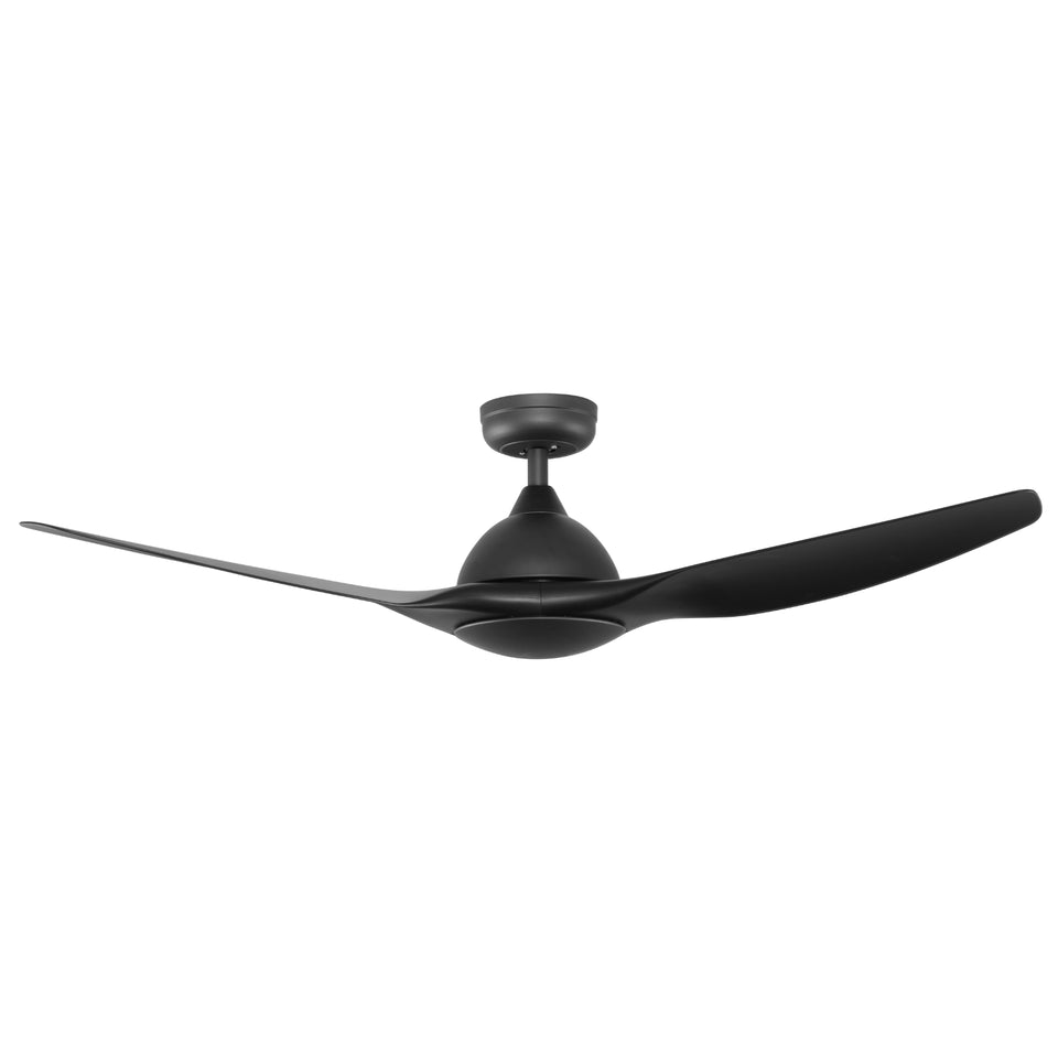 Fanco Horizon High Airflow 52" (132cm) DC Ceiling Fan - Black