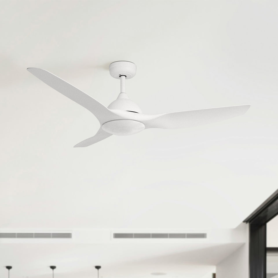 Fanco Horizon High Airflow 52" (132cm) DC Ceiling Fan - White