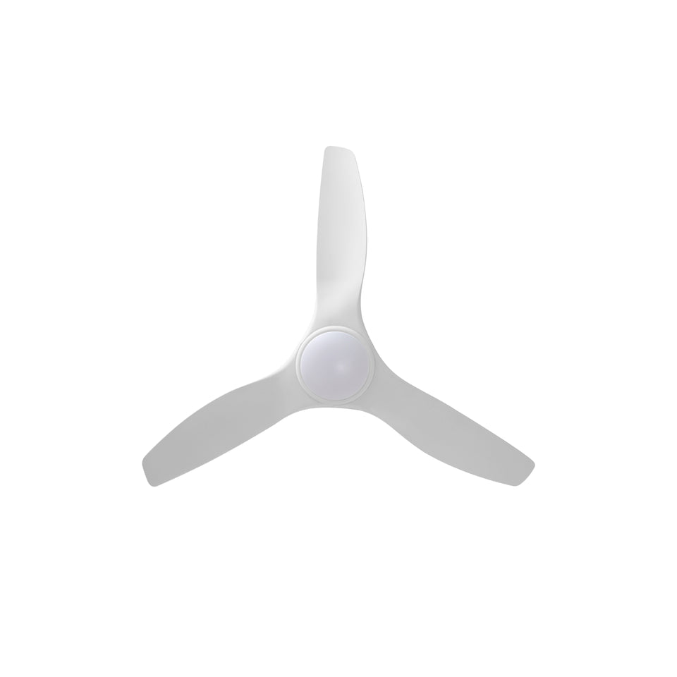 Fanco Horizon High Airflow 52" (132cm) DC Ceiling Fan with LED Light - White