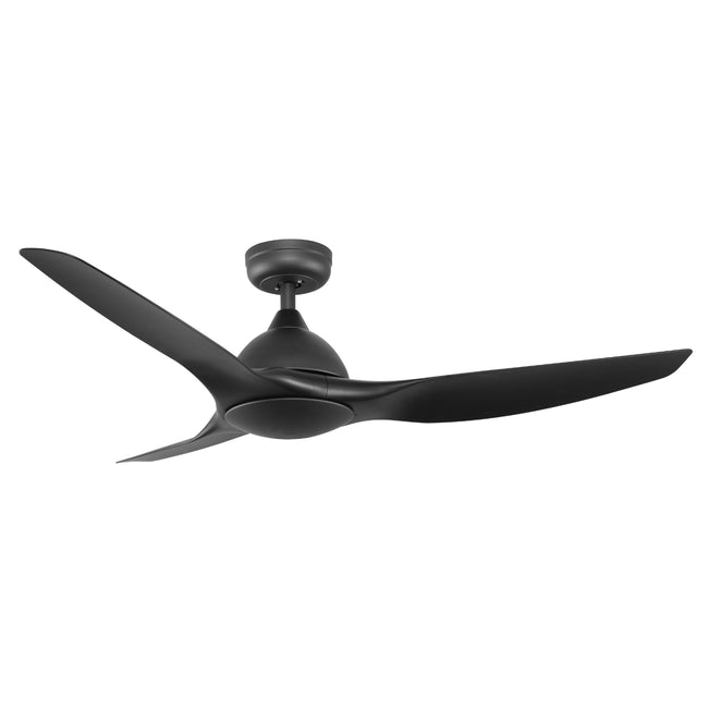Fanco Horizon High Airflow 52" (132cm) DC Ceiling Fan with Wall Control - Black KF3000/202C - The Blue Space