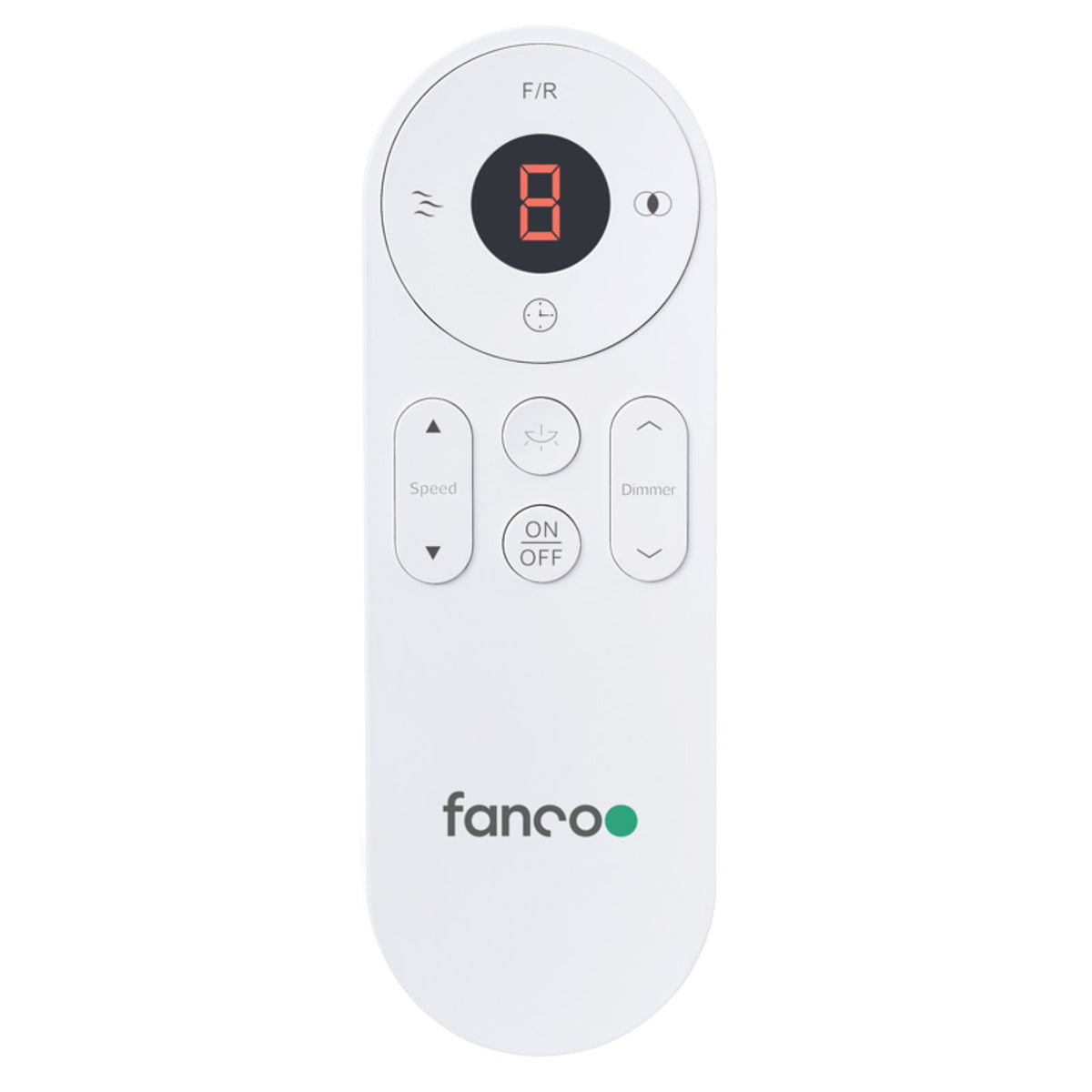 Remote Fanco Horizon High Airflow 64" (162cm) DC Ceiling Fan - White F3020/101C - The Blue Space