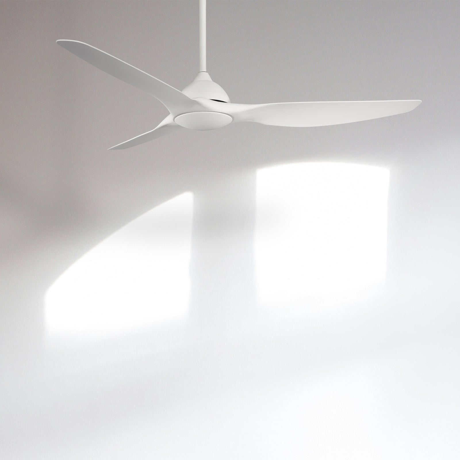 Ceiling Fanco Horizon High Airflow 64" (162cm) DC Ceiling Fan with Wall Control - White KF3020/101C - The Blue Space