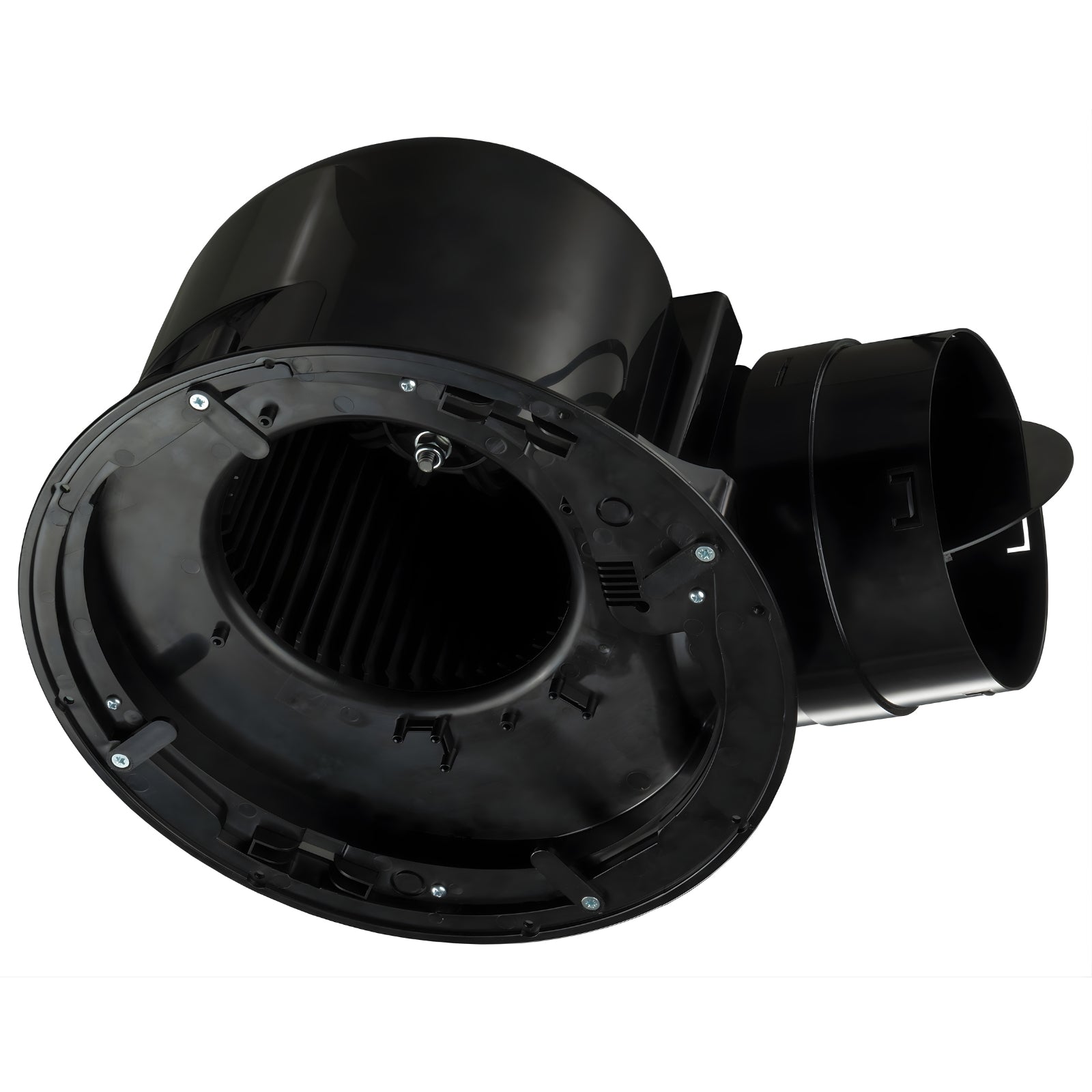 Motor Fanco Hybrid 250 Round Exhaust Fan Black W-ECVUHBM10-RMB - The Blue Space